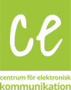 Liten Centrum för elektronisk kommunikation logotyp